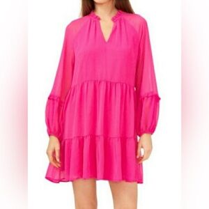 Vince Camuto Hot Pink Dress
